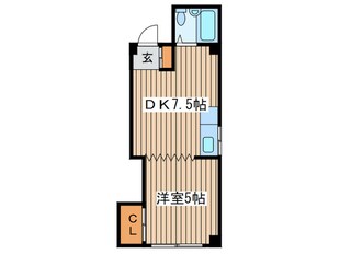 メイゾン麻生の物件間取画像